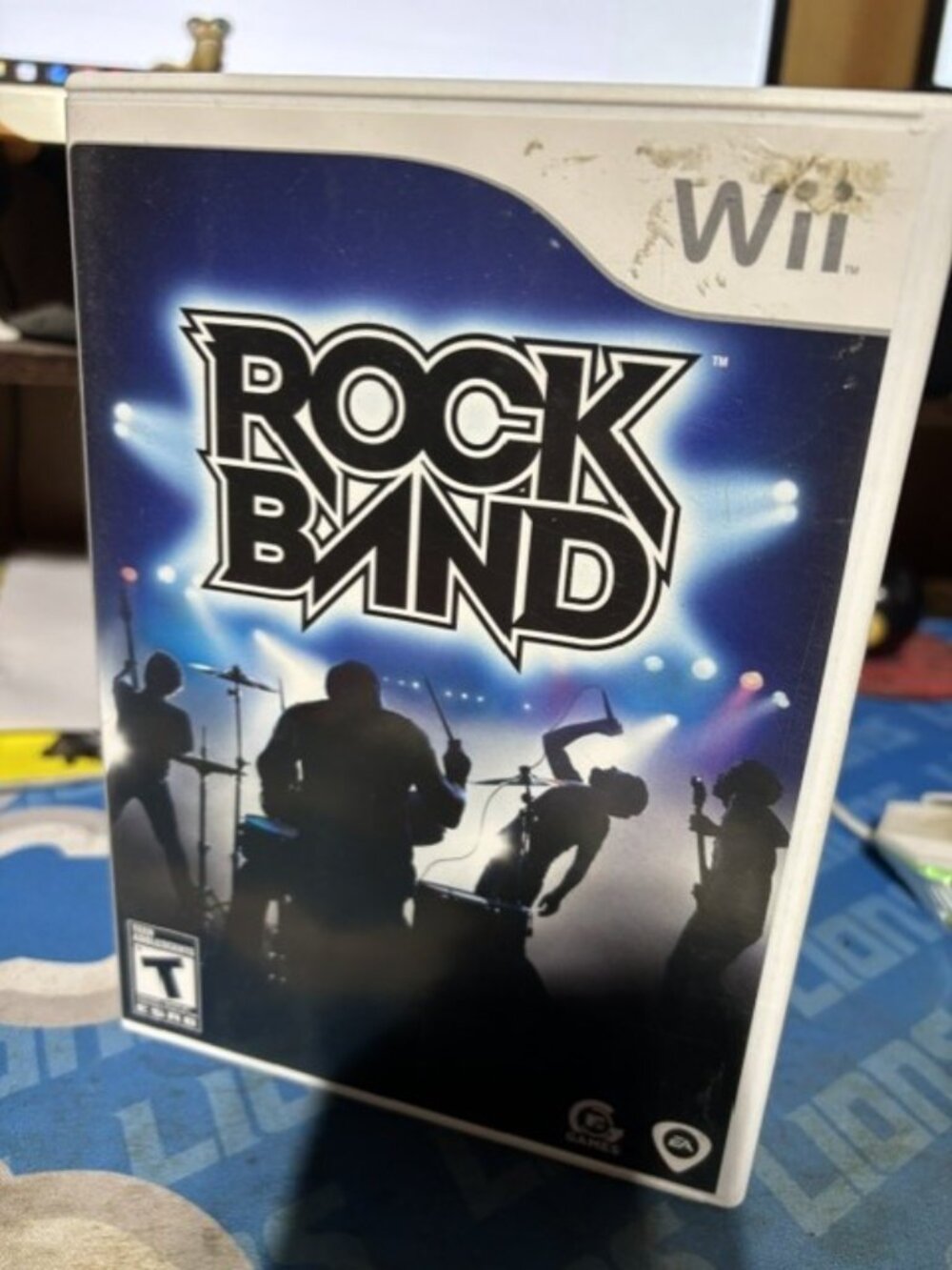 NINTENDO WII-ROCK BAND GAME-DISK